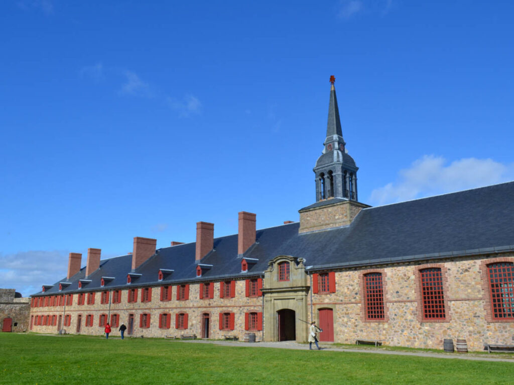 Exterior view of The Fortress of Louisbourg
