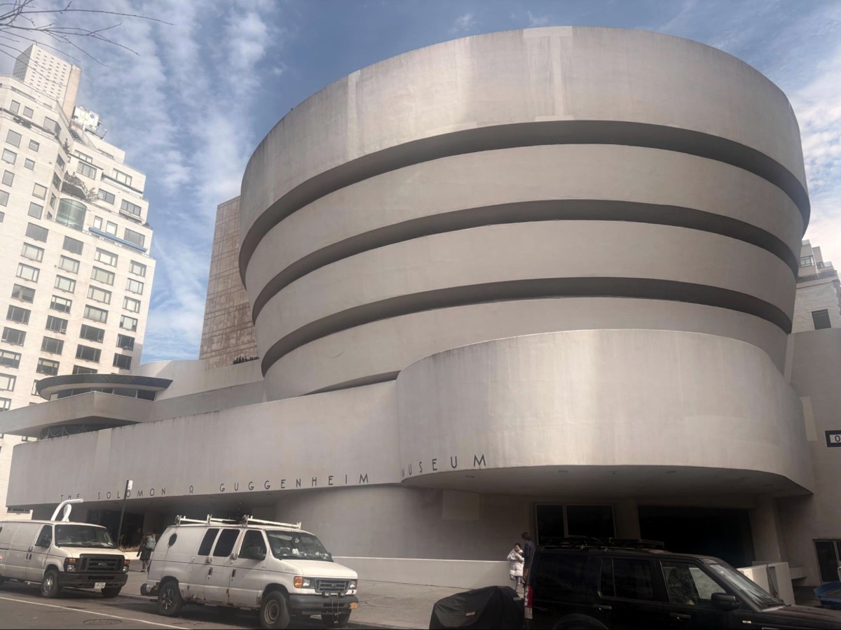 View outside The Guggenheim