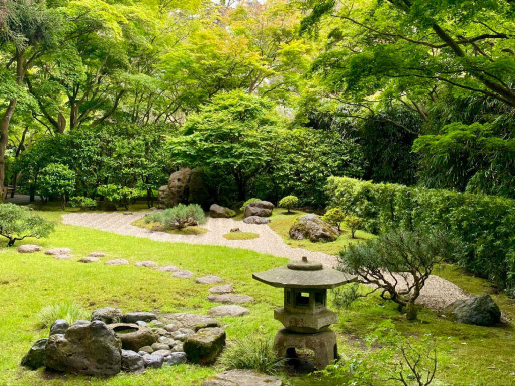 Serene view of the Japanese Tea Garden in Golden Gate Park