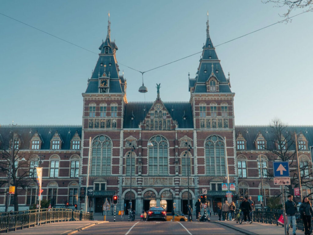 View outside The Rijksmuseum