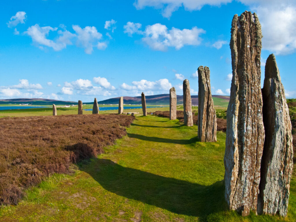 Standing stones at The Ring of Brodgar