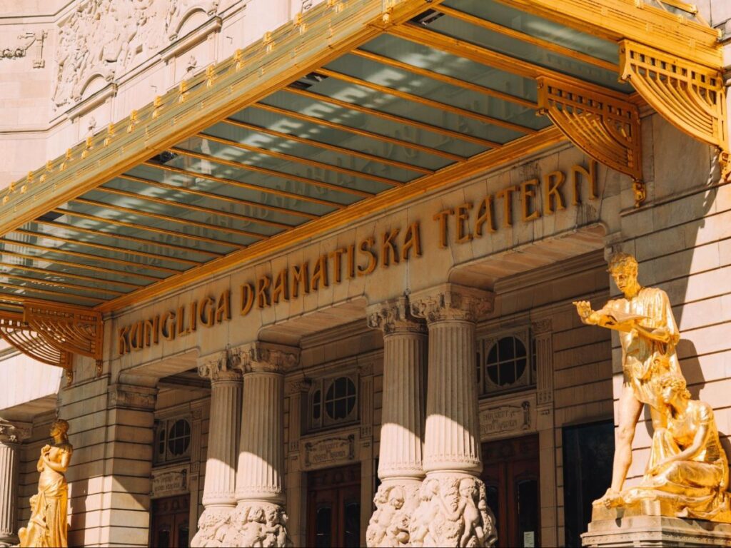 View of the entrance to The Royal Theater