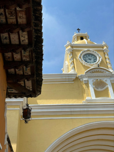 Closeup view of the Santa Catalina Arch