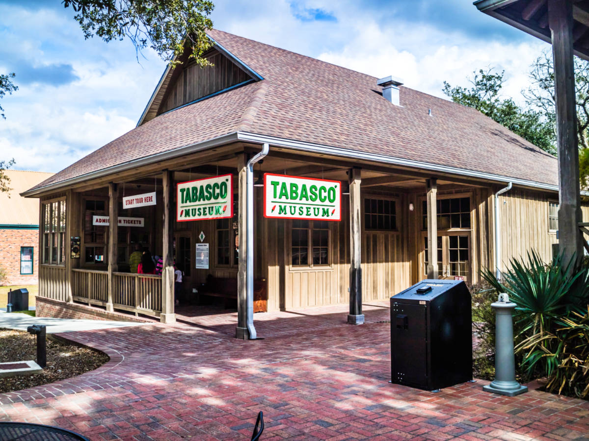 Exterior view of the Tabasco Museum at the Avery Island