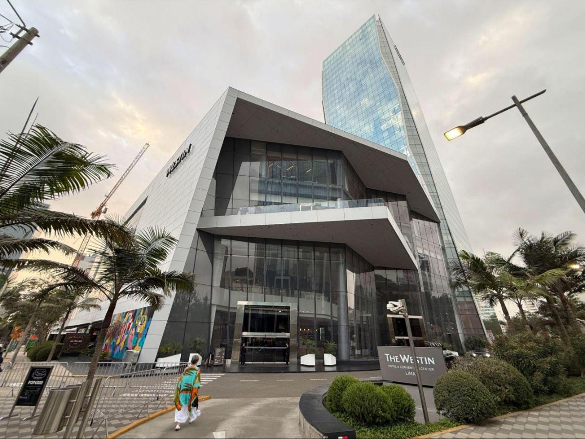 View outside The Westin Lima Hotel