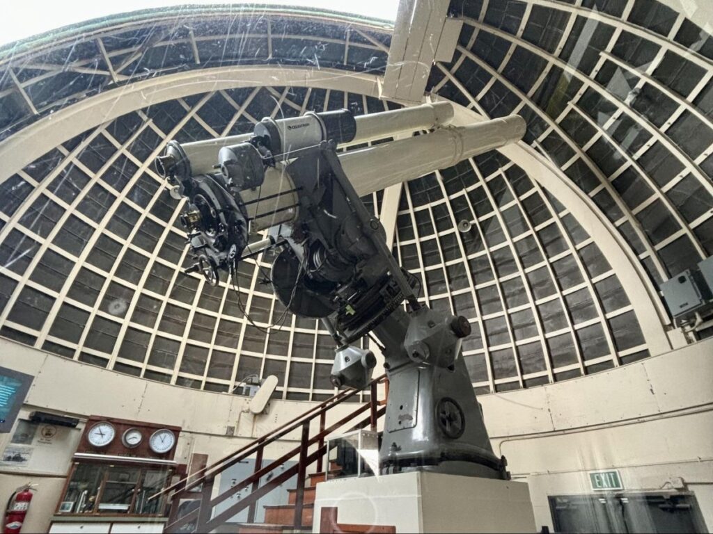 The Zeiss telescope at Griffith Observatory