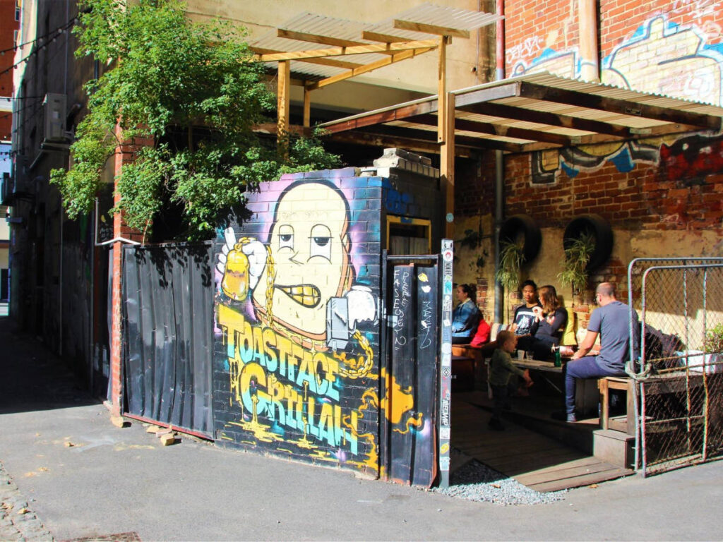 The storefront of Toastface Grillah
