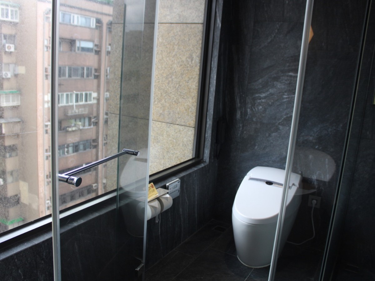 View of the Toilet area at the Deluxe Double Room