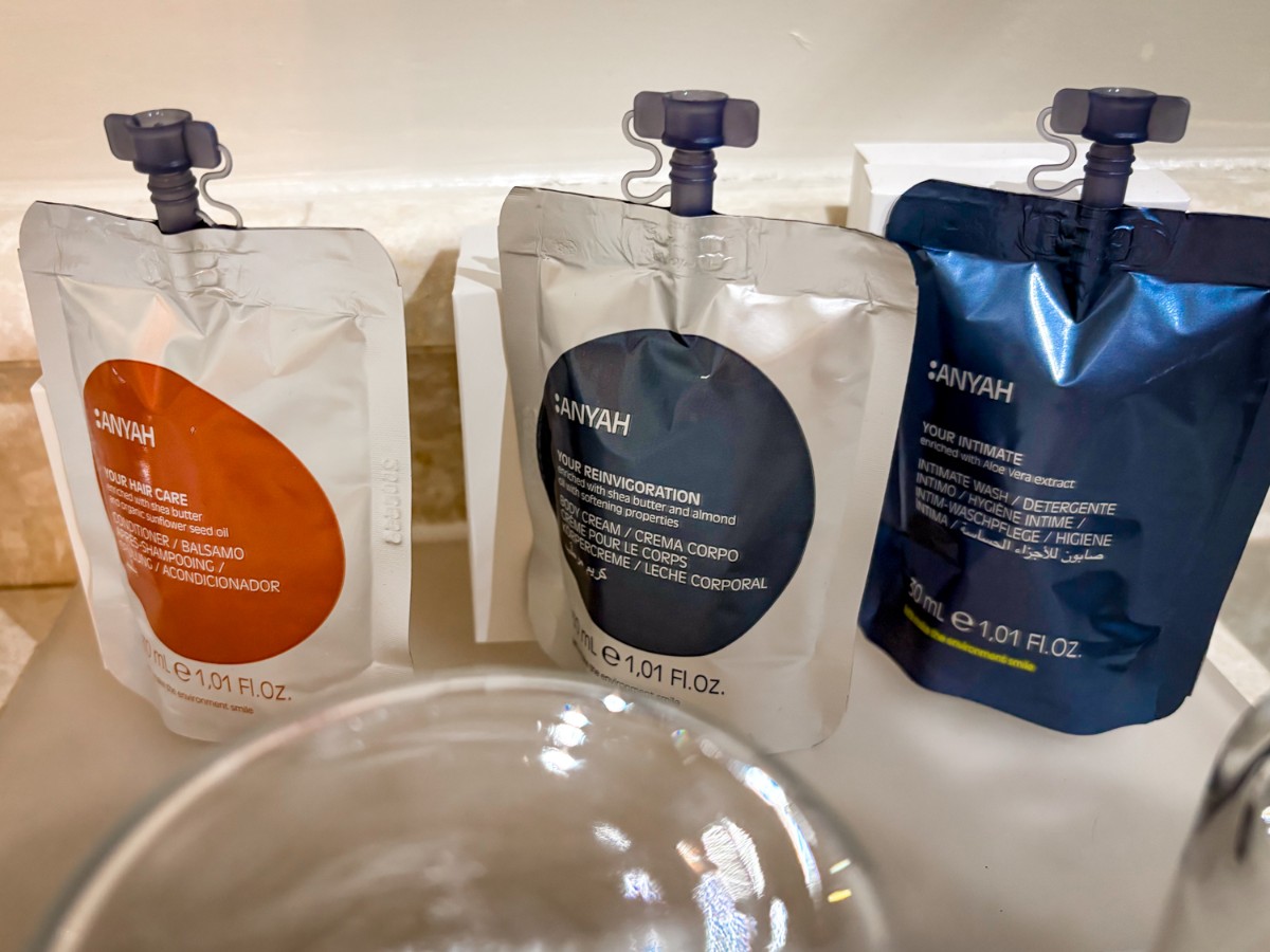 Anyah Toiletries at Palazzo Priuli