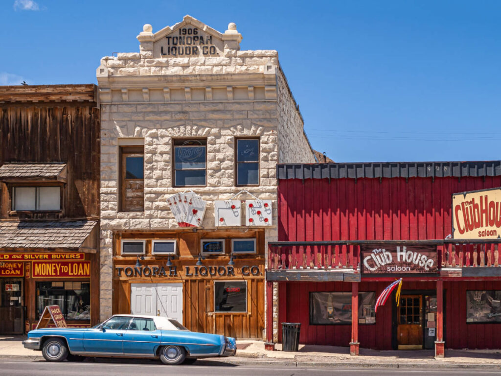 Old West vibe in Tonopah, Nevada