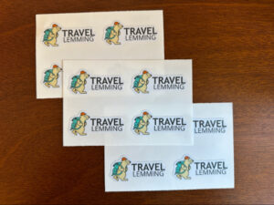 Travel Lemming Sticker Sheets