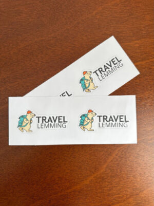 Travel Lemming Vinyl Decals