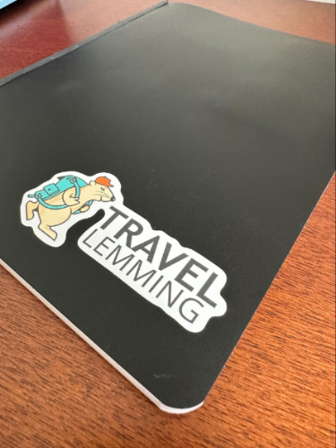 Travel Lemming Vinyl Decals