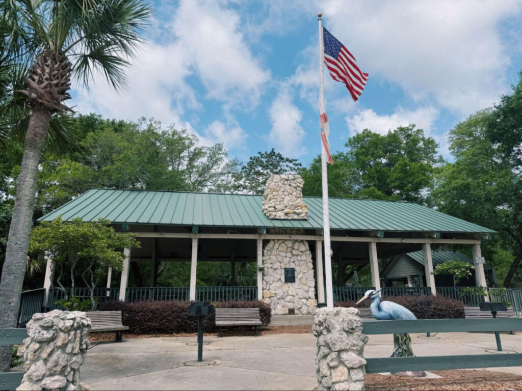 View of the entrance to the Turkey Creek in Niceville