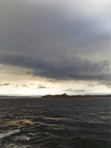 Dark sky over Scotland