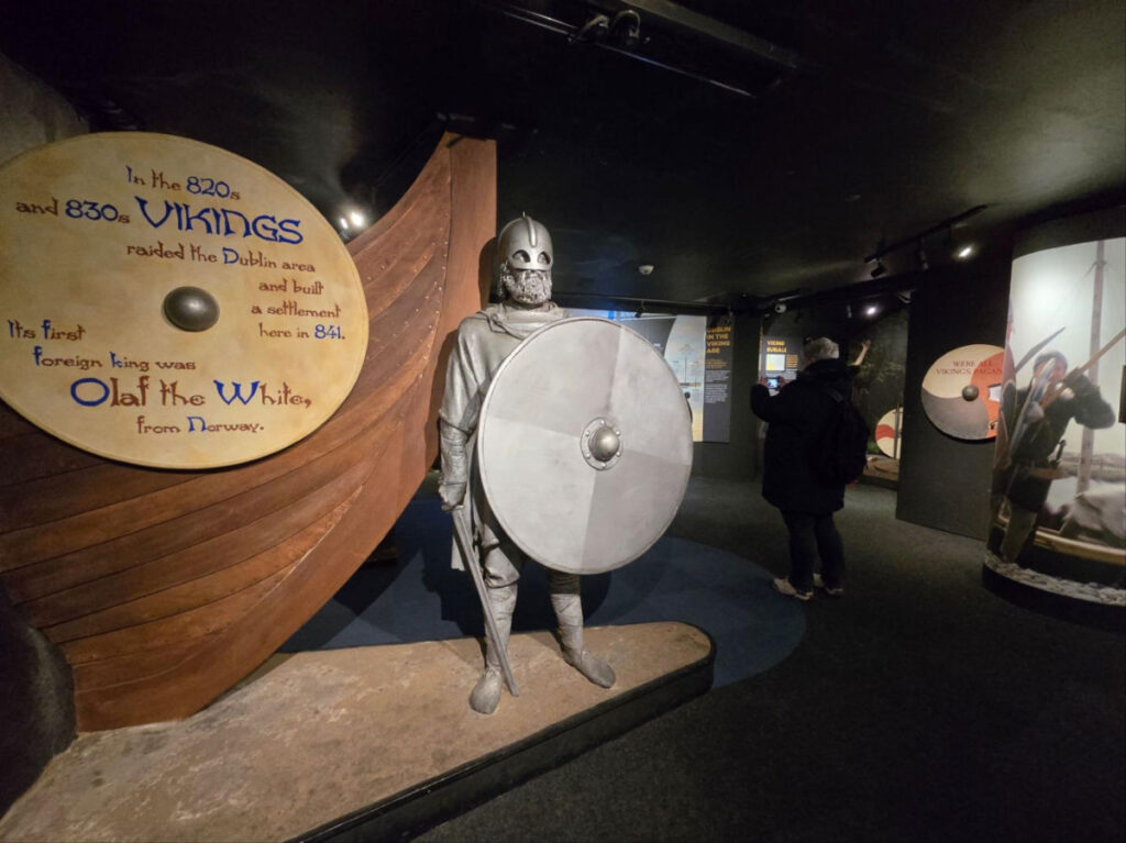 View of the Viking exhibit at Dublinia