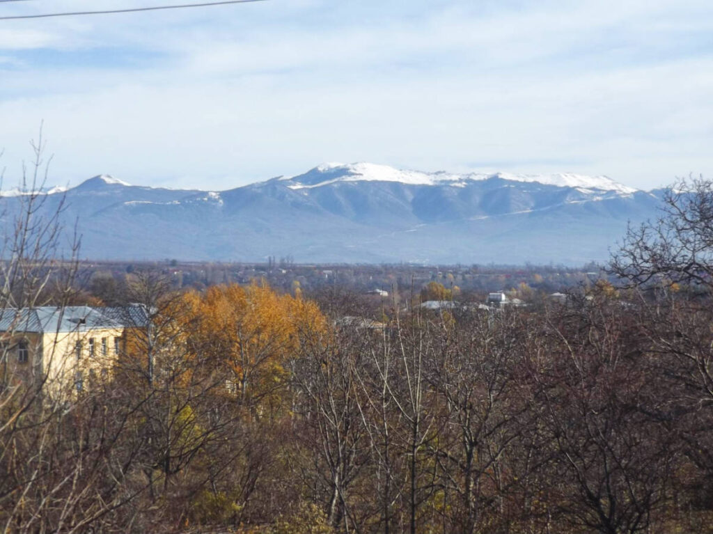 Overlooking view of the village of Nikozi
