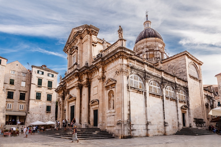 One of the main buildings in Dubrovnik's Old Town