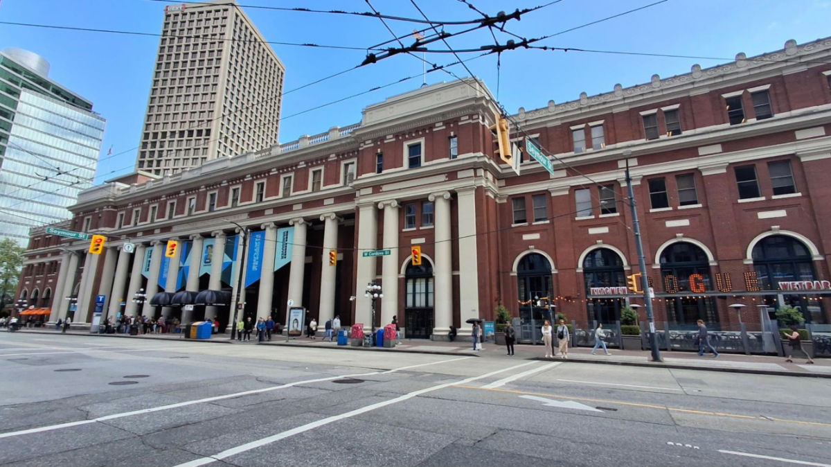 View outside the Historic Waterfront Station