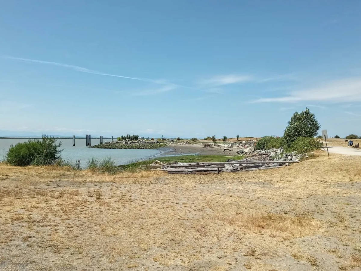 View of the waterfront at the Garry Point Park