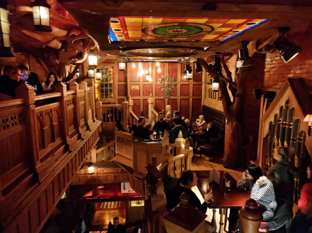 People enjoying their night at the Waxy O’Conner’s