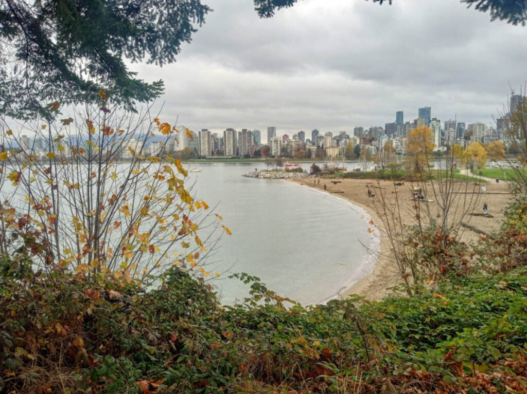 Overlooking view of West End from Kitsilano’s Vanier Park