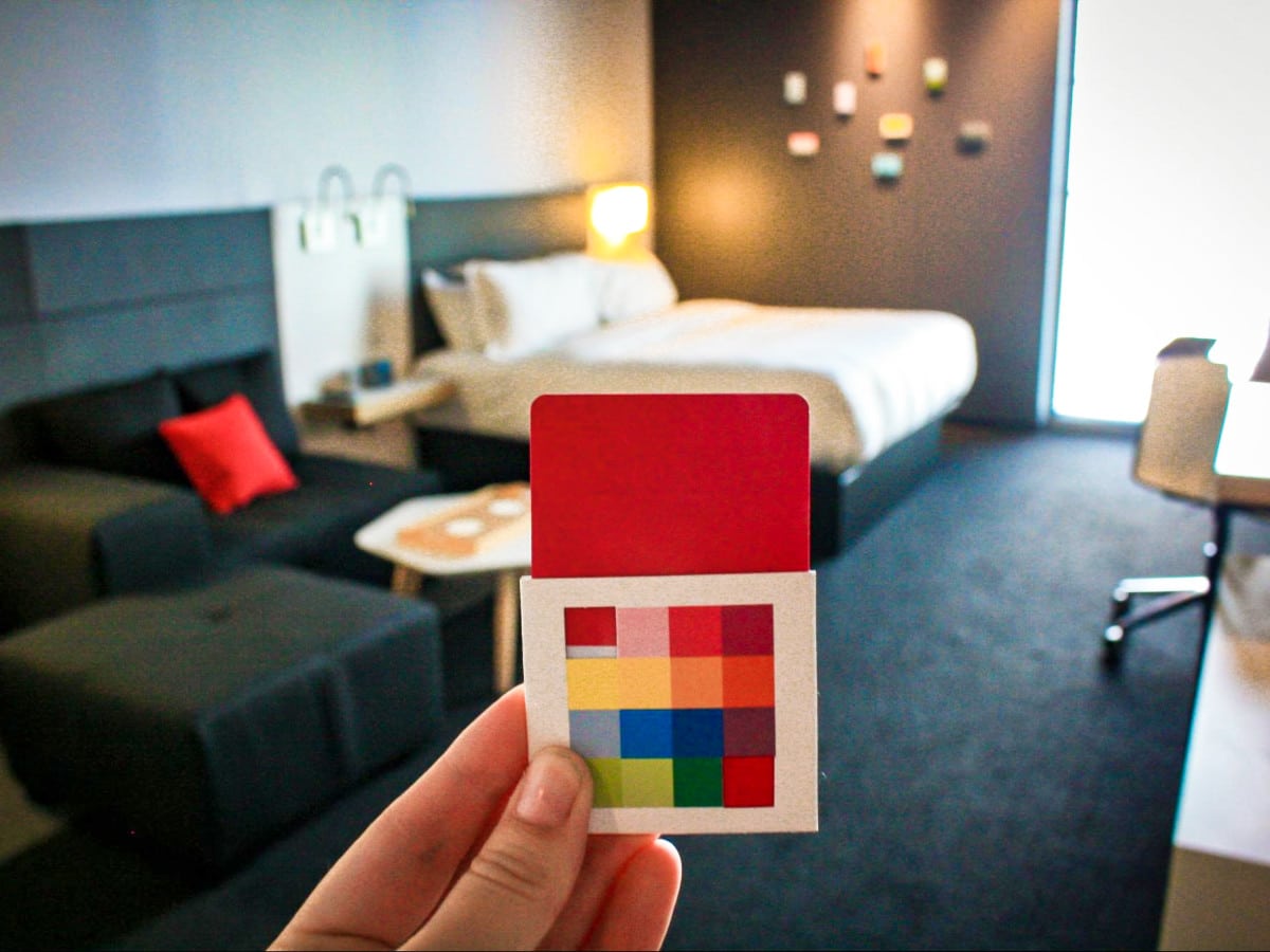View inside the suite of Alt Hotel in Winnipeg