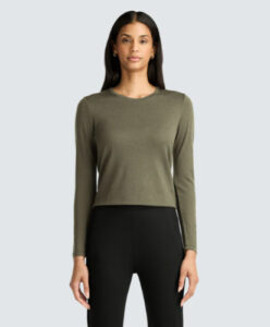 Women's Long Sleeve Merino Crew
