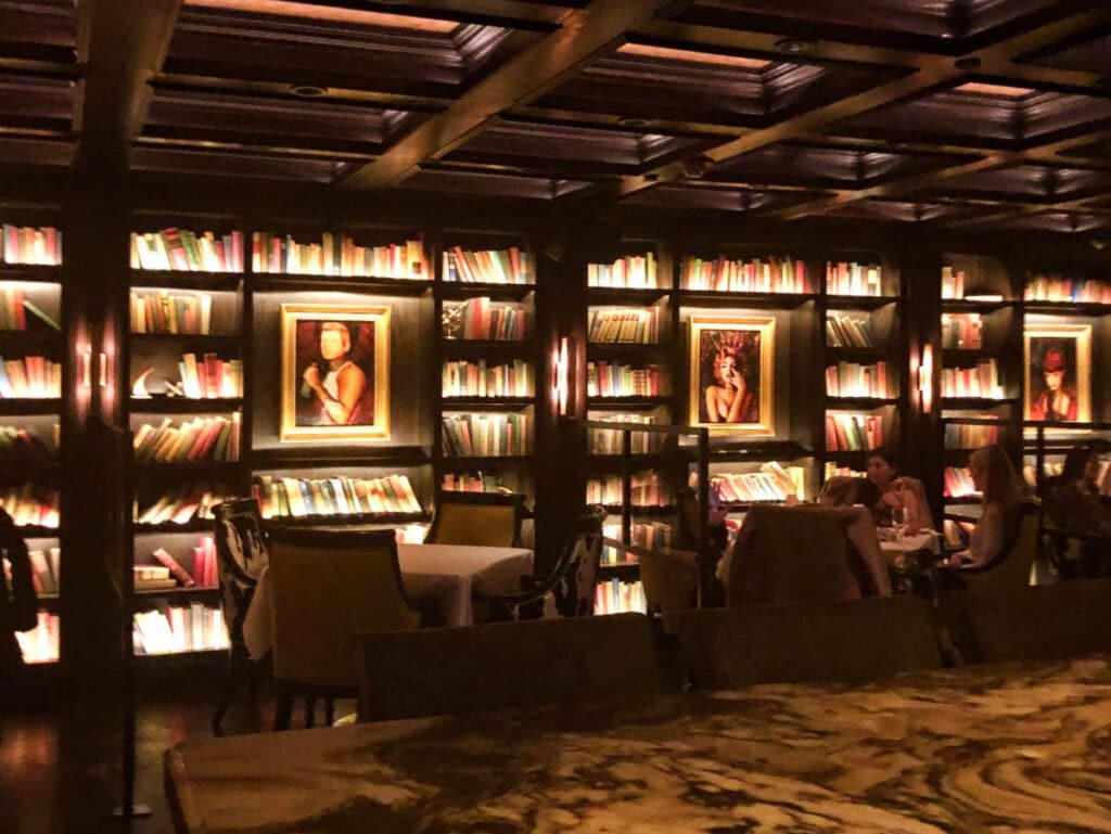 View inside the Yvonne’s in Boston